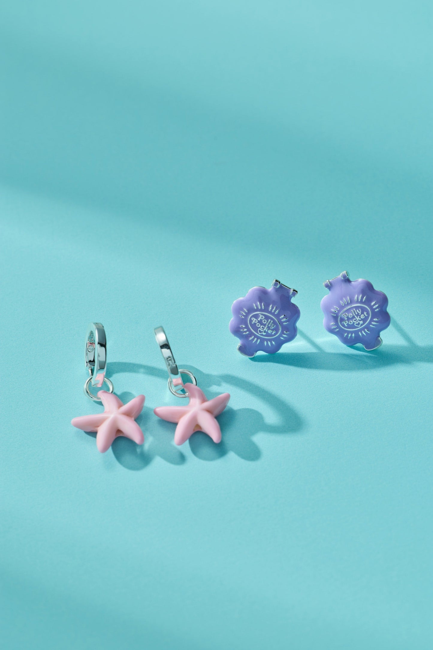 Polly Pocket™ Limited Edition Pool Party Earring Set of 2 Silver