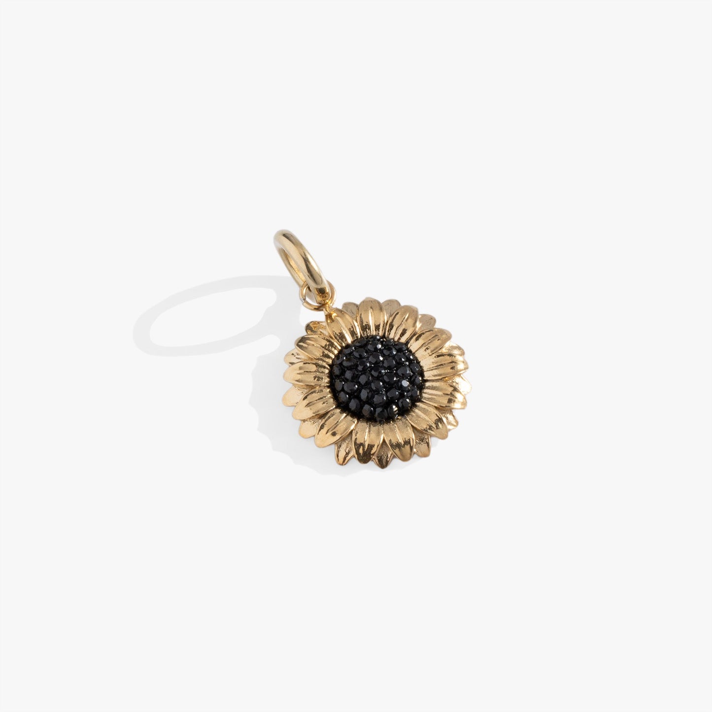 Sunflower Interchangeable Charm Two Tone - Stainless Steel