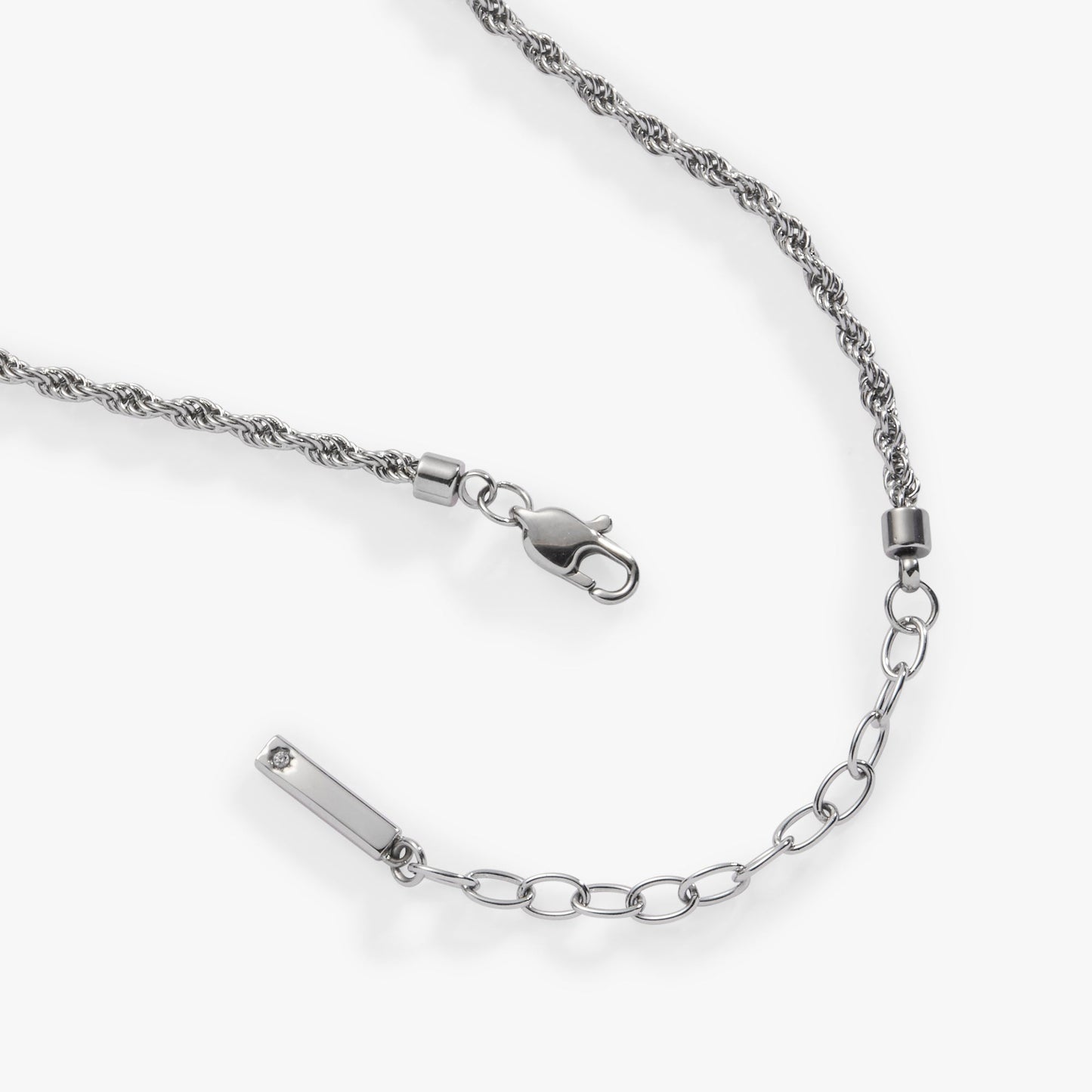 Mini Rope Chain Anklet Stainless Steel Gold