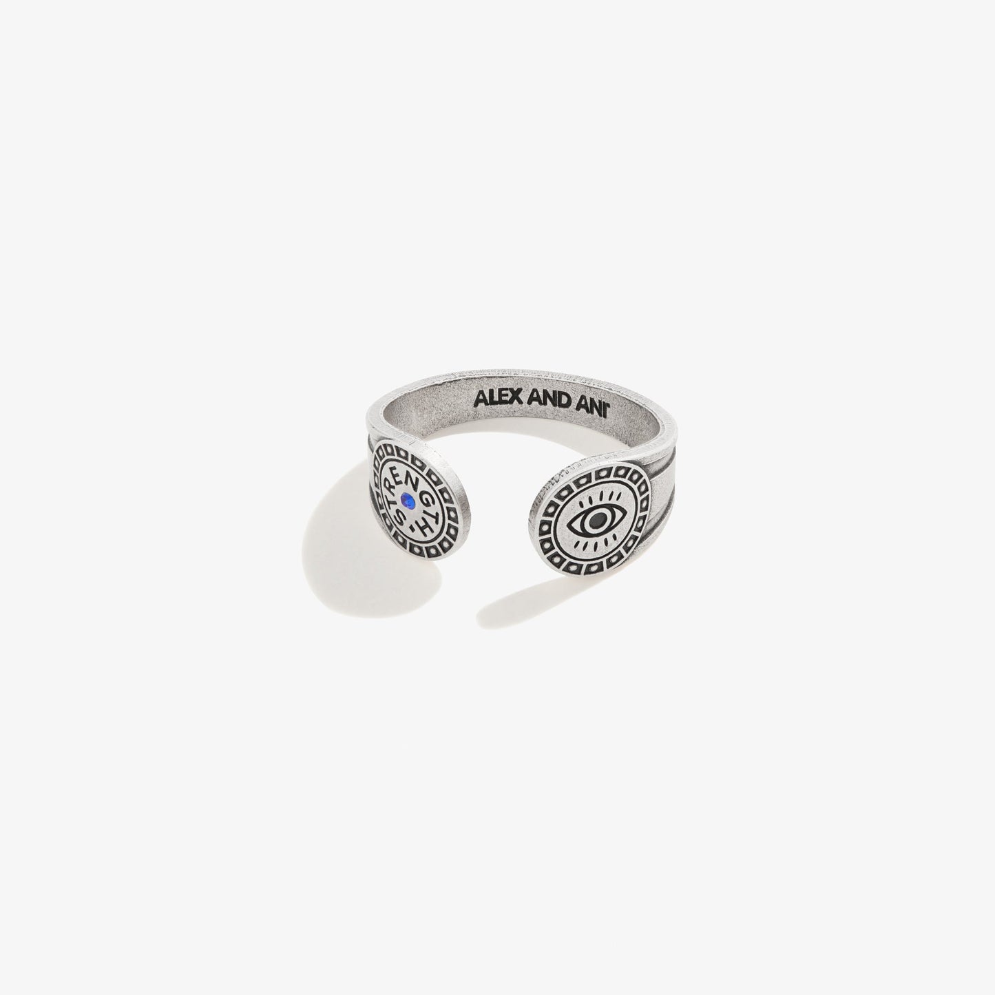 Motivation Evil Eye Ring Wrap Rafaelian Silver