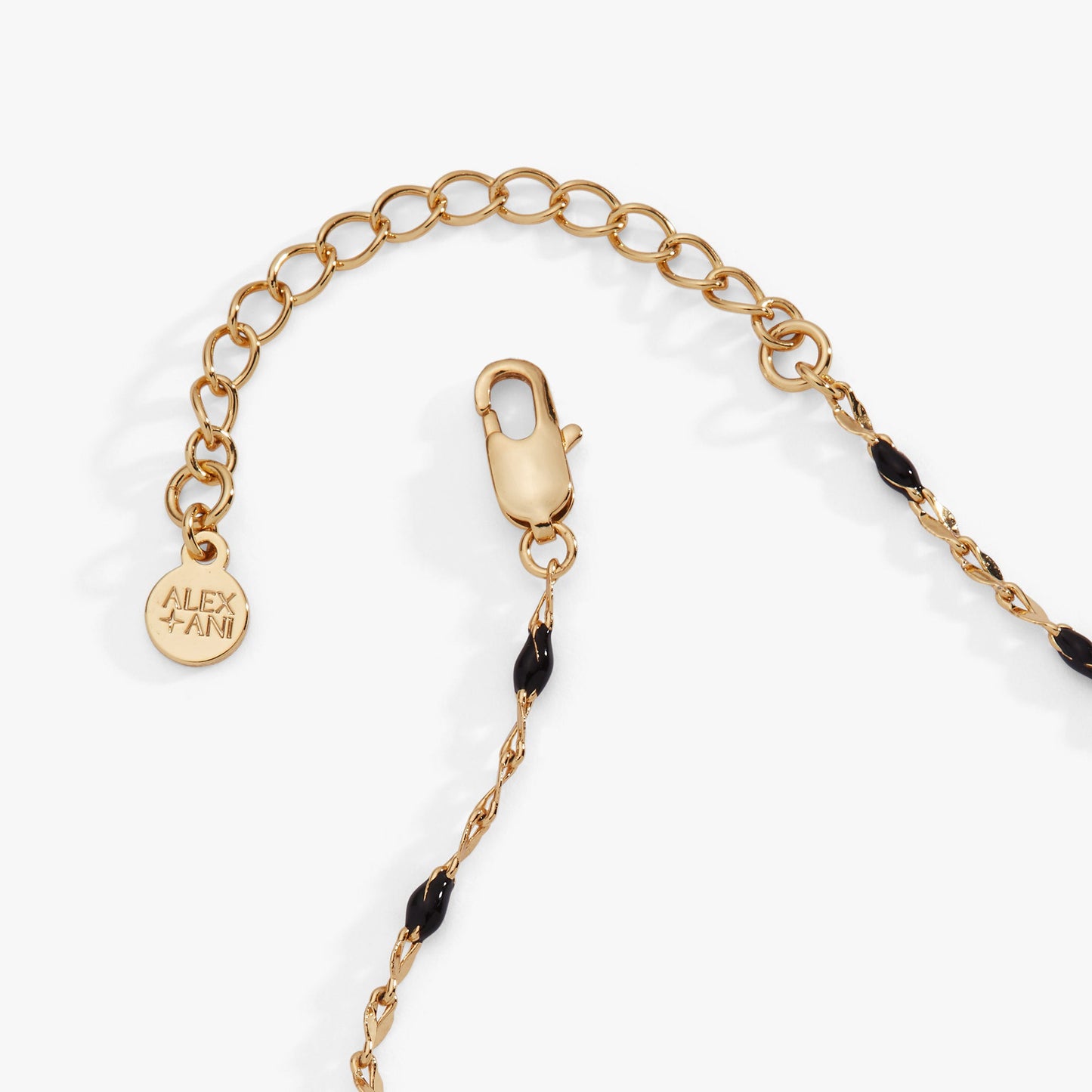 Celestial Cat Linear Bracelet Two Tone