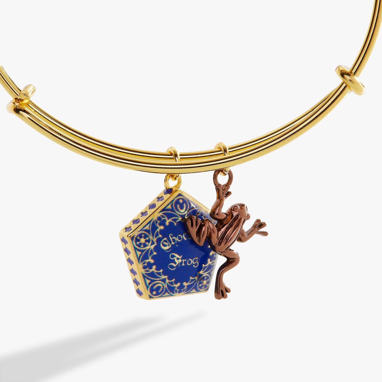 Harry Potter™ Chocolate Frog Two-Charm Bangle Two Tone