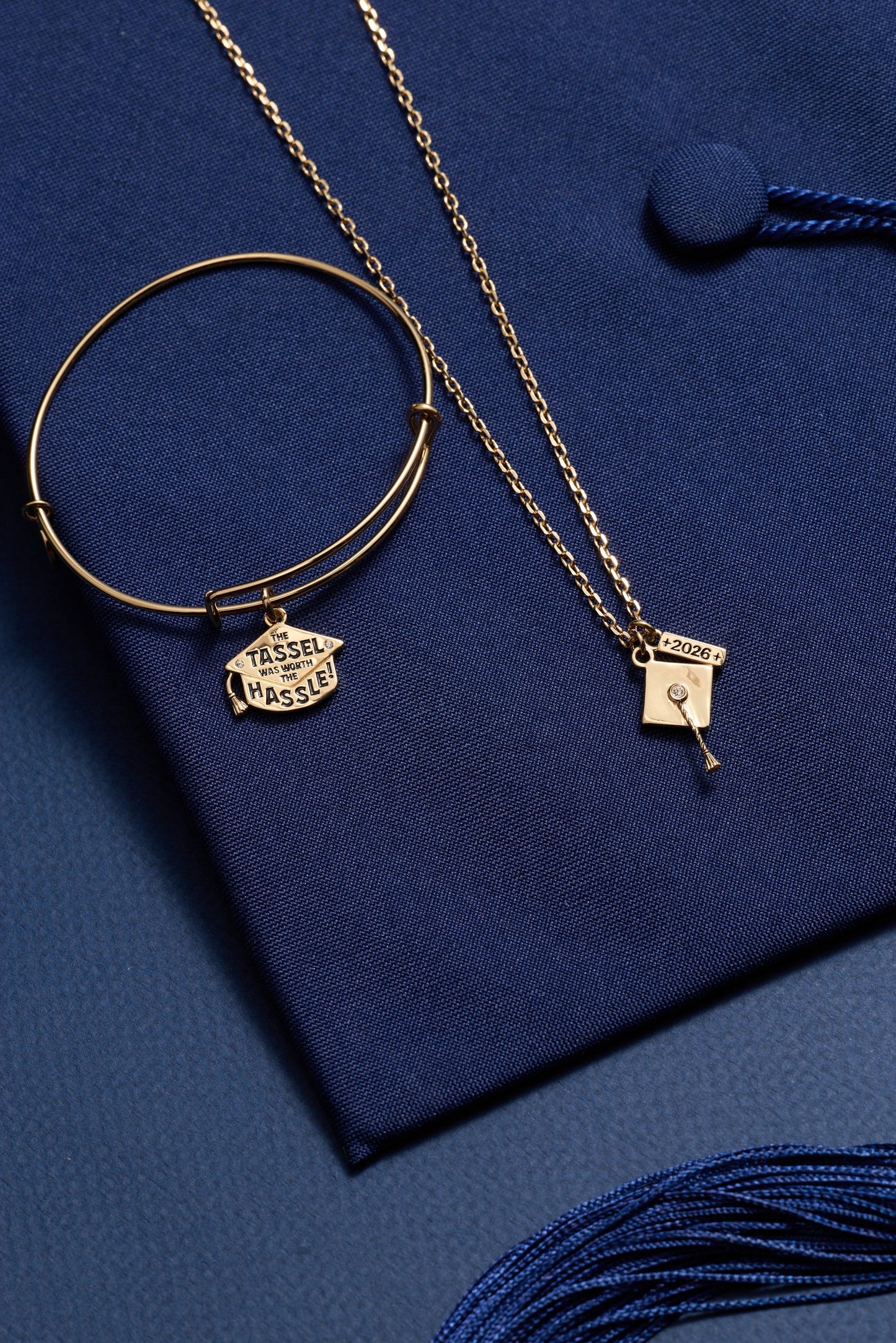Graduation 2026 Multi Charm Pendant Silver
