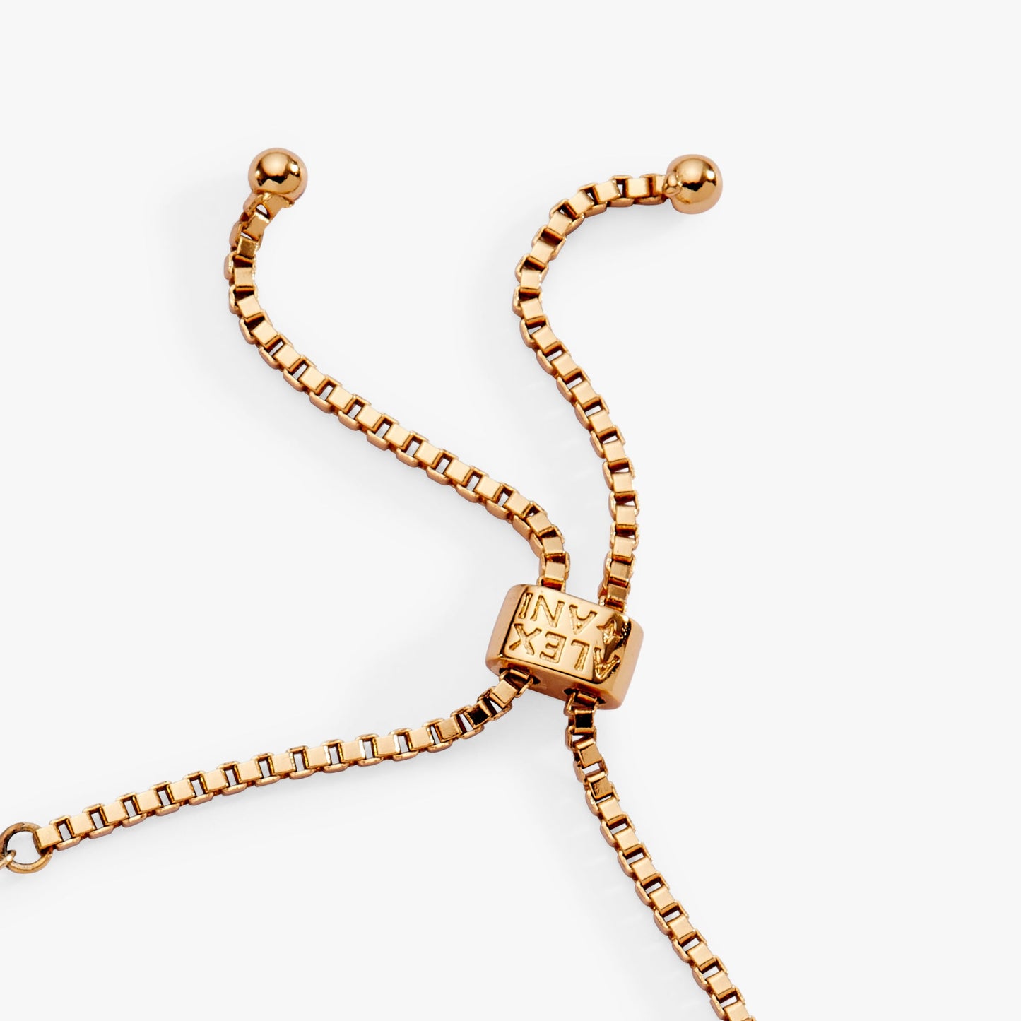 Pearl Coquette Beaded Bolo Bracelet Gold