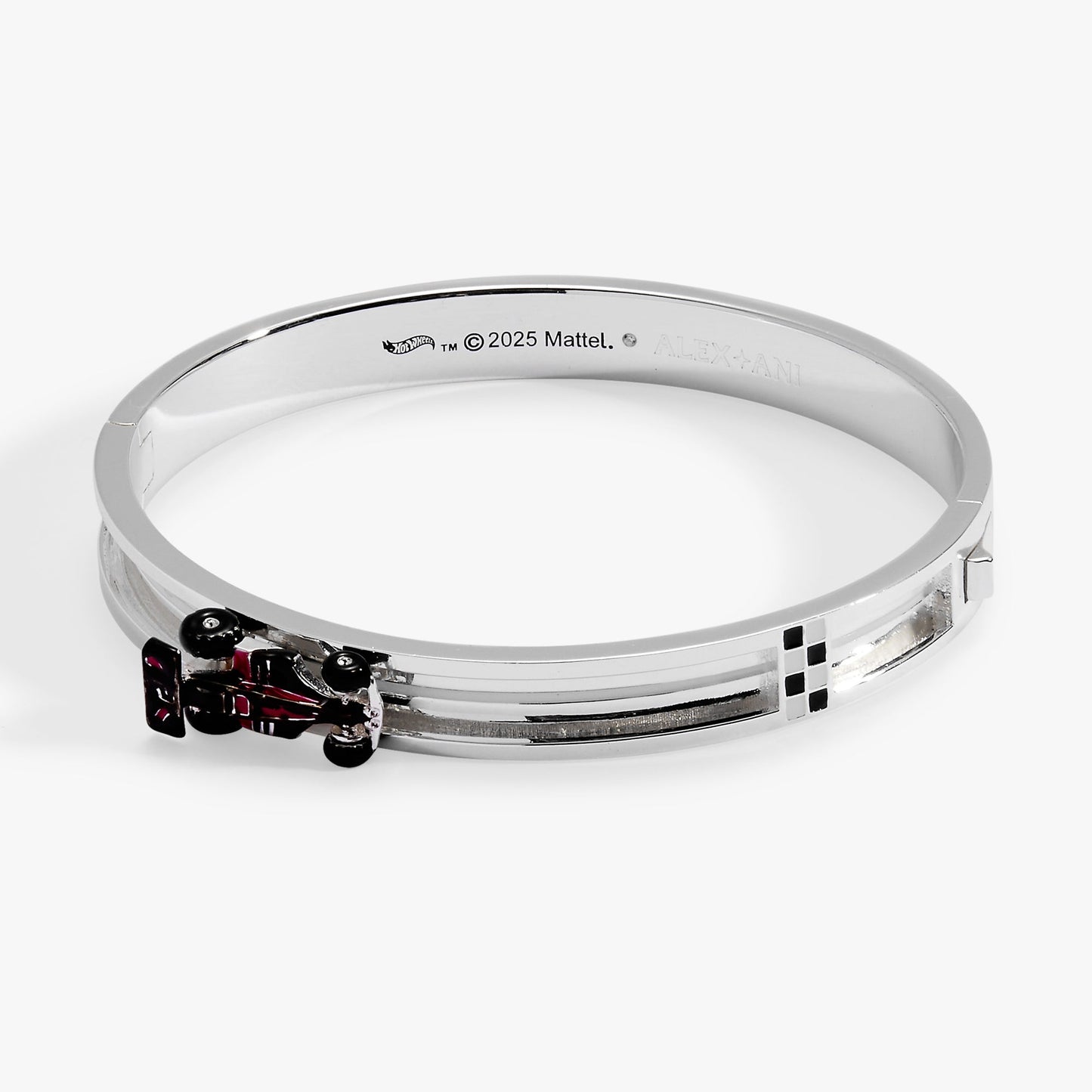Hot Wheels™ Moveable Car Hinge Bangle Silver
