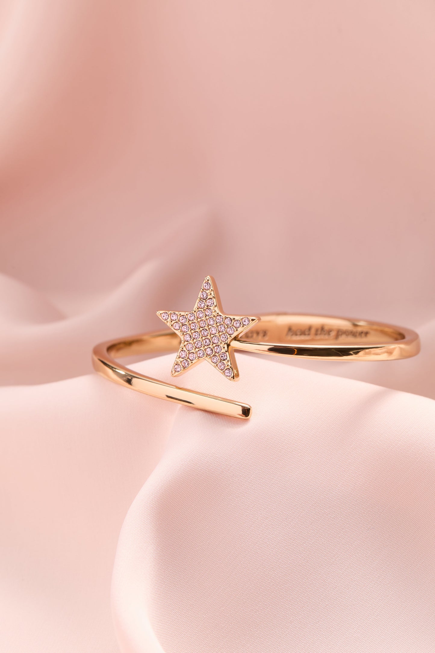 The Wizard of Oz™ Glinda Wand Bypass Cuff Gold