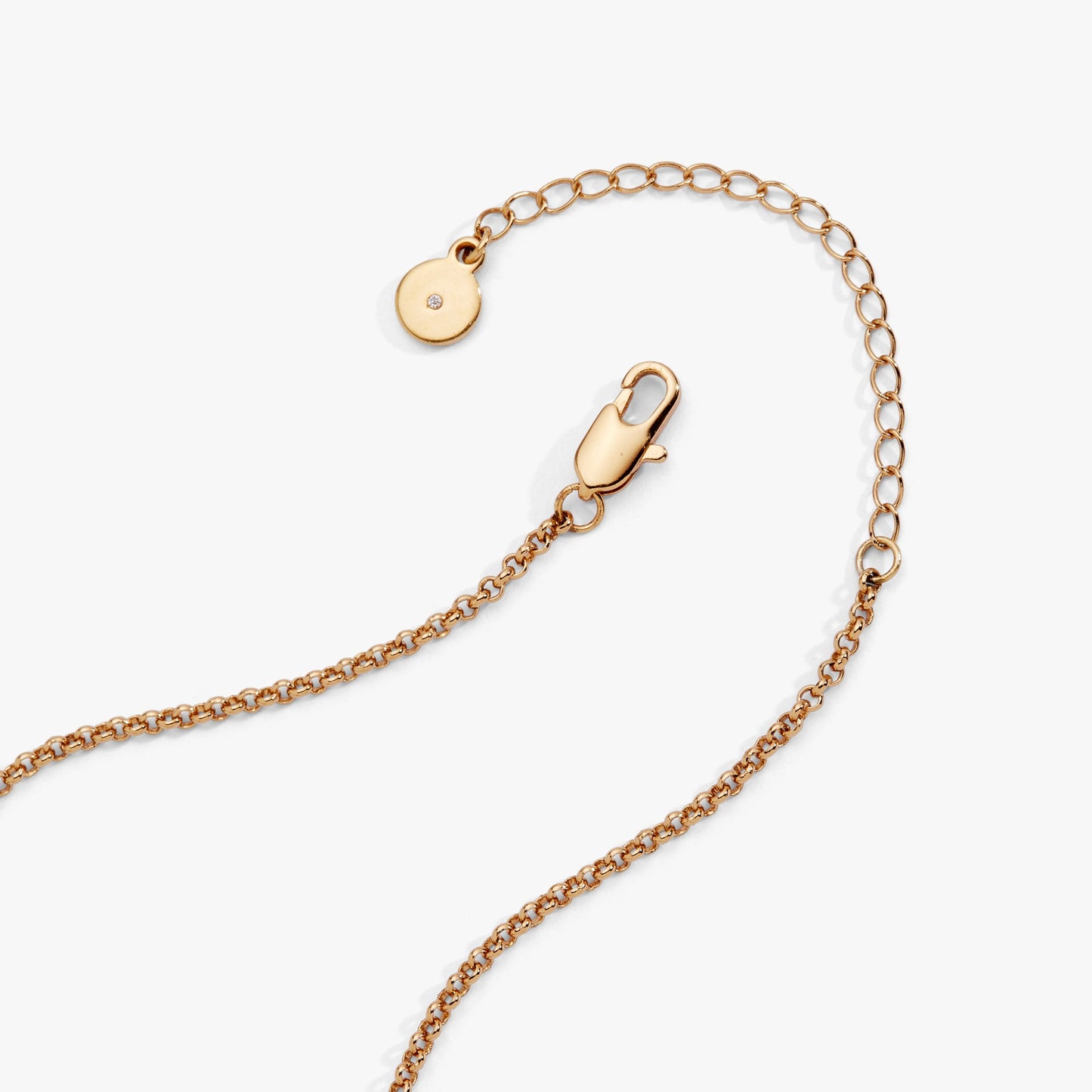 Hanukkah Duo Charm Necklace Gold