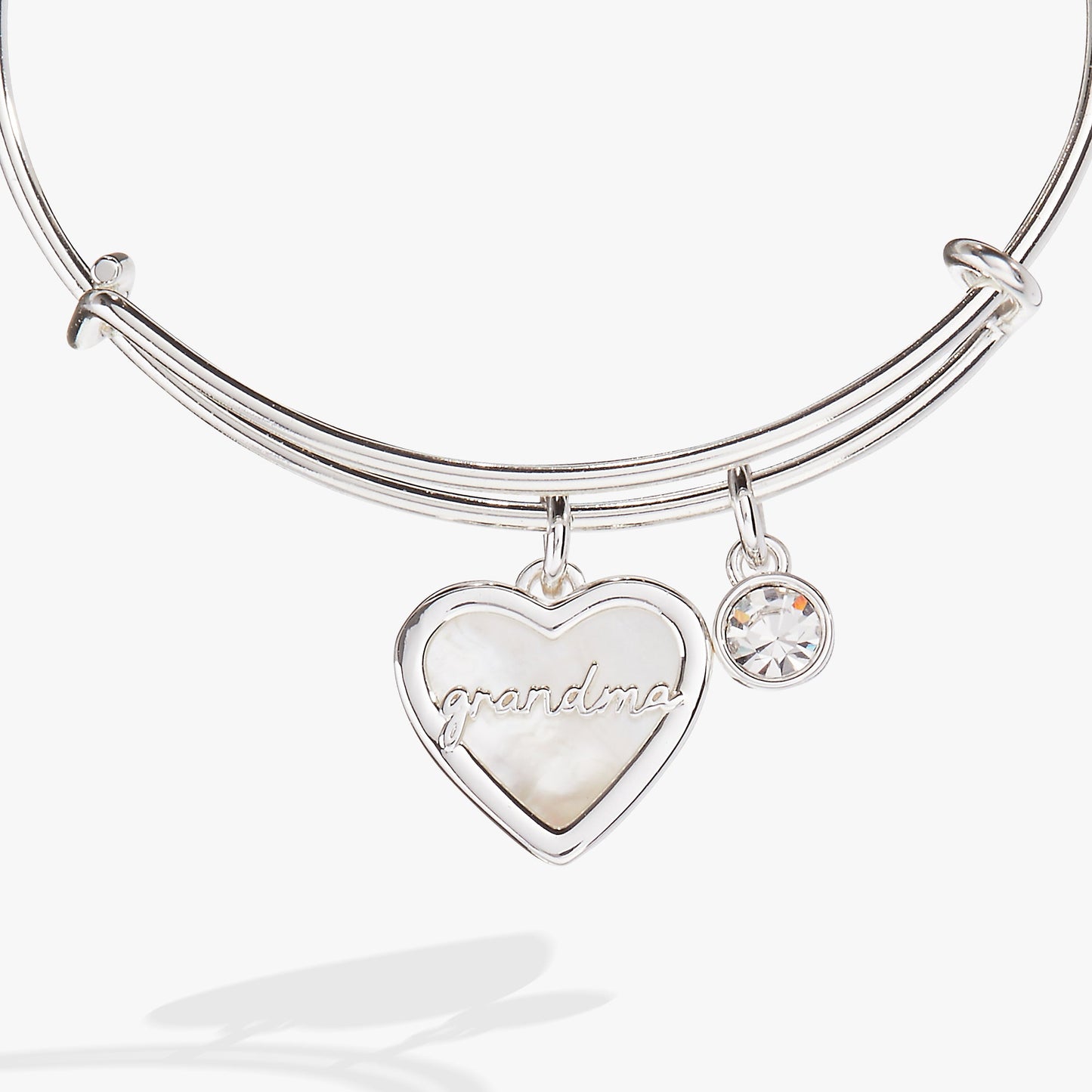 Grandma Mother of Pearl Bangle Gold