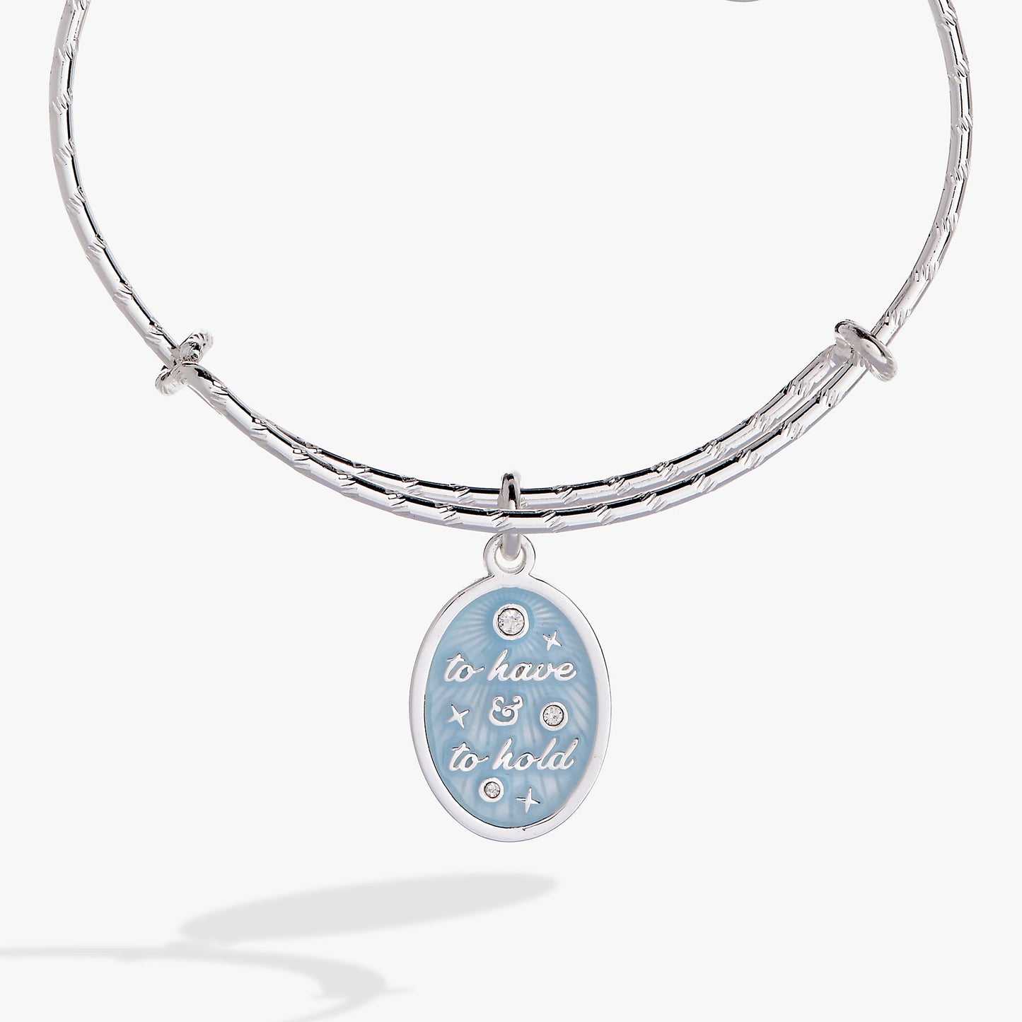 Bridal Charm Bangle Silver