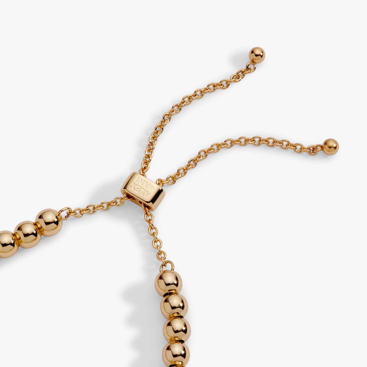 Winter Wonderland Multi Charm Bolo Bracelet Gold