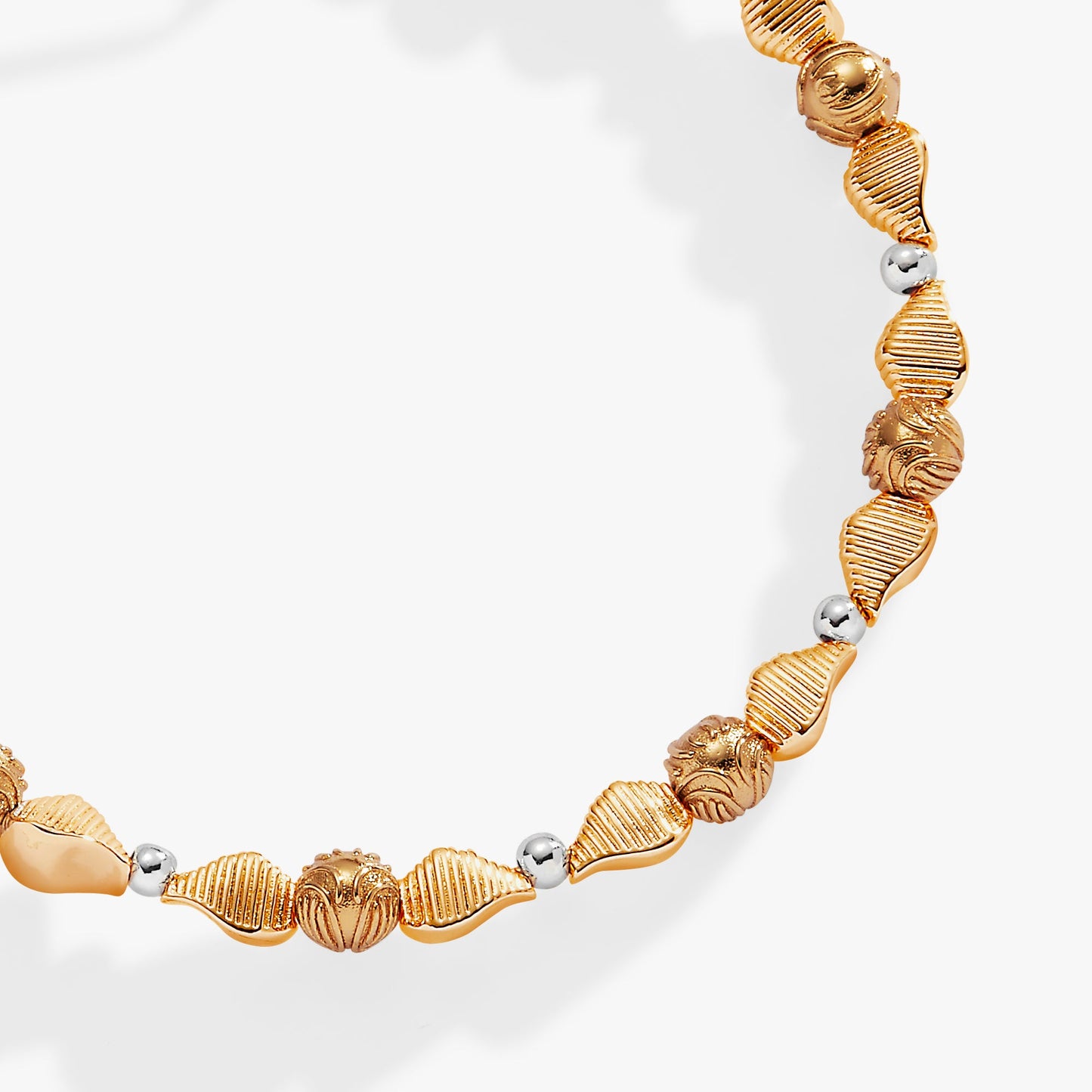 Harry Potter Golden Snitch Beaded Bangle Two Tone