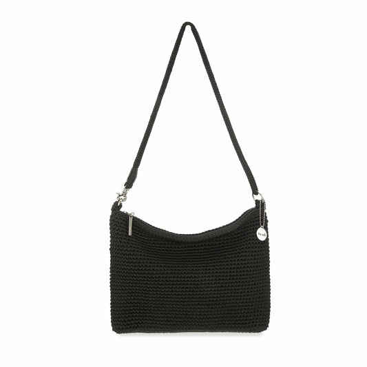 The Sak Lumi Crossbody Bag in Black Crochet