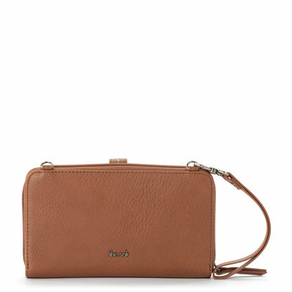 The Sak Iris Smartphone Wallet in Bamboo Static Crochet