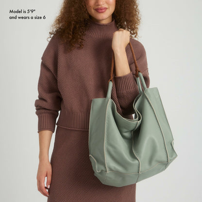 The Sak Los Feliz Large Tote Bag in Meadow Leather