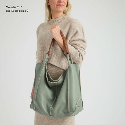 The Sak Los Feliz Large Tote Bag in Meadow Leather