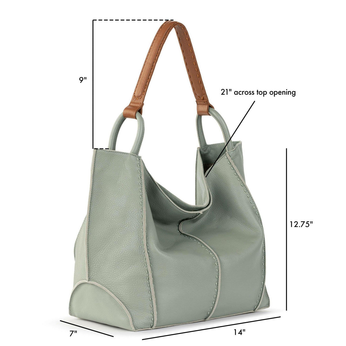 The Sak Los Feliz Large Tote Bag in Meadow Leather