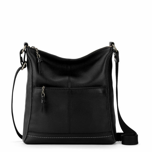 The Sak Lucia Crossbody Bag in Black Leather