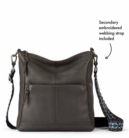 The Sak Lucia Crossbody Bag in Slate Leather