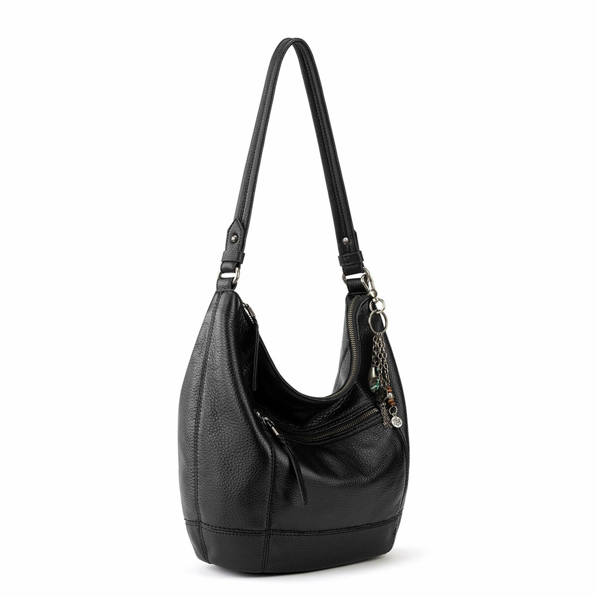 The Sak Sequoia Hobo Bag in Black Leather