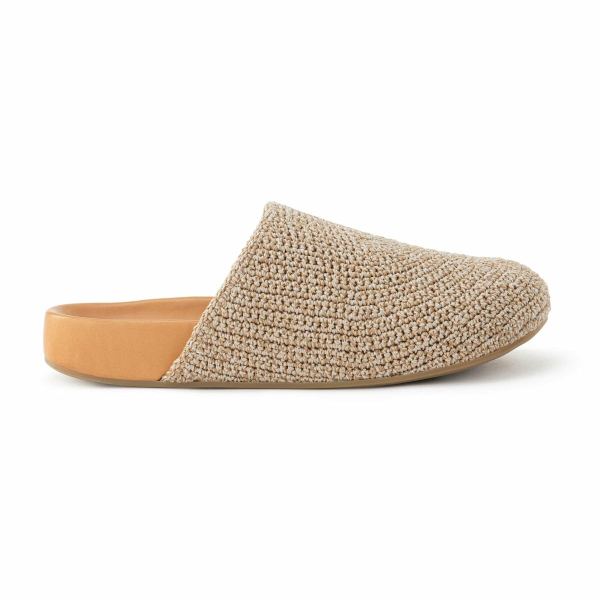 The Sak Bolinas Clog in Bamboo Static Crochet