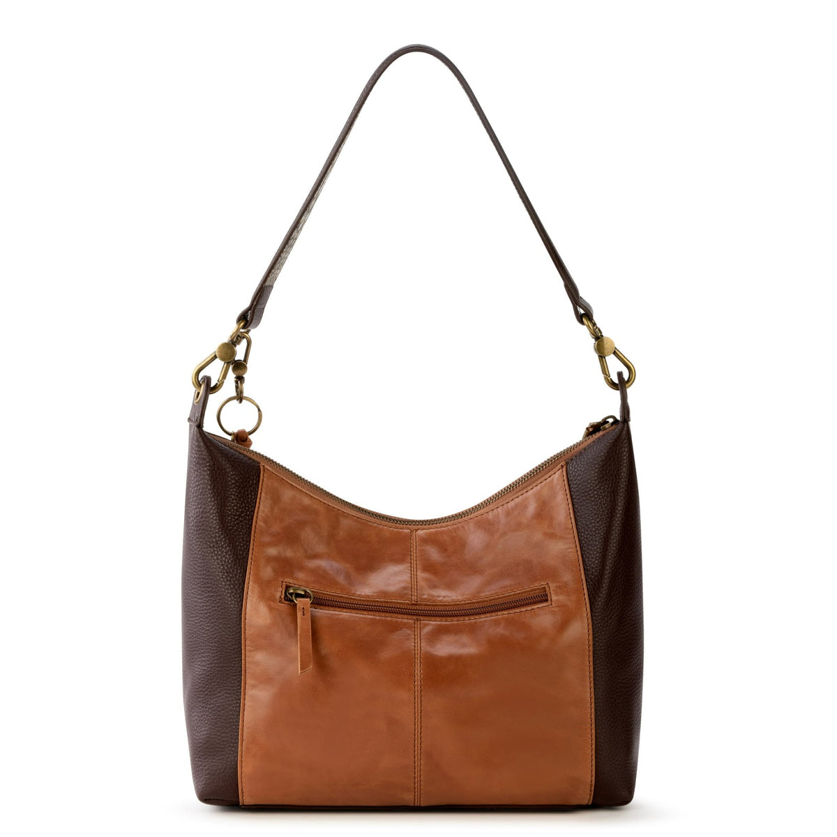 The Sak Alameda Hobo Bag in Tobacco Snake Multi Leather