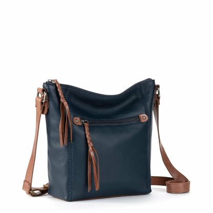 The Sak Ashland Crossbody Bag in Indigo Leather