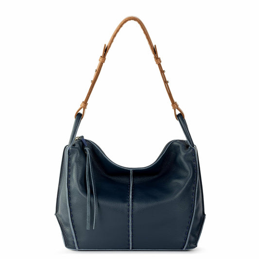 The Sak Los Feliz Hobo Bag in Indigo Leather