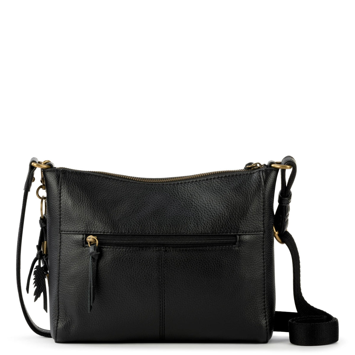 The Sak Alameda Crossbody Bag in Black Leather