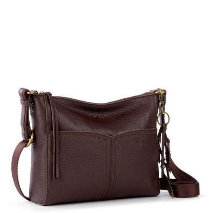 The Sak Alameda Crossbody Bag in Mahogany Leather