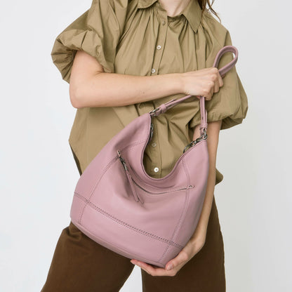 The Sak Sequoia Hobo Bag in Rosewood Leather