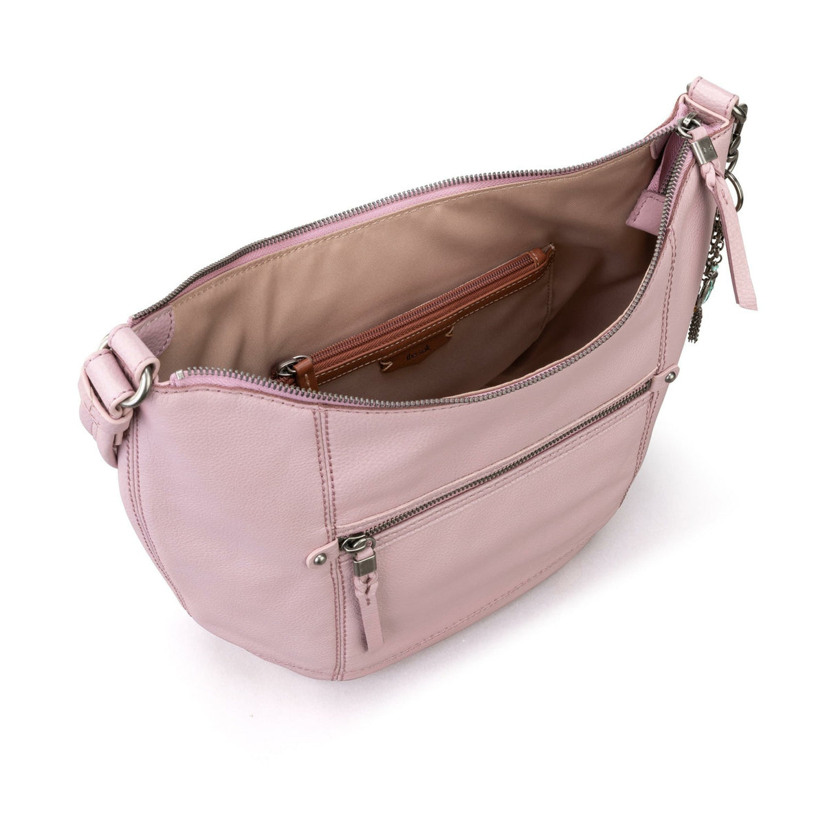 The Sak Sequoia Hobo Bag in Rosewood Leather