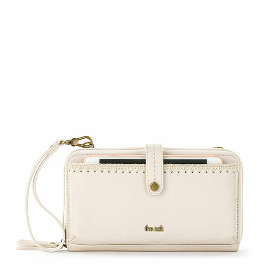 The Sak Iris Smartphone Wallet in Stone Leather