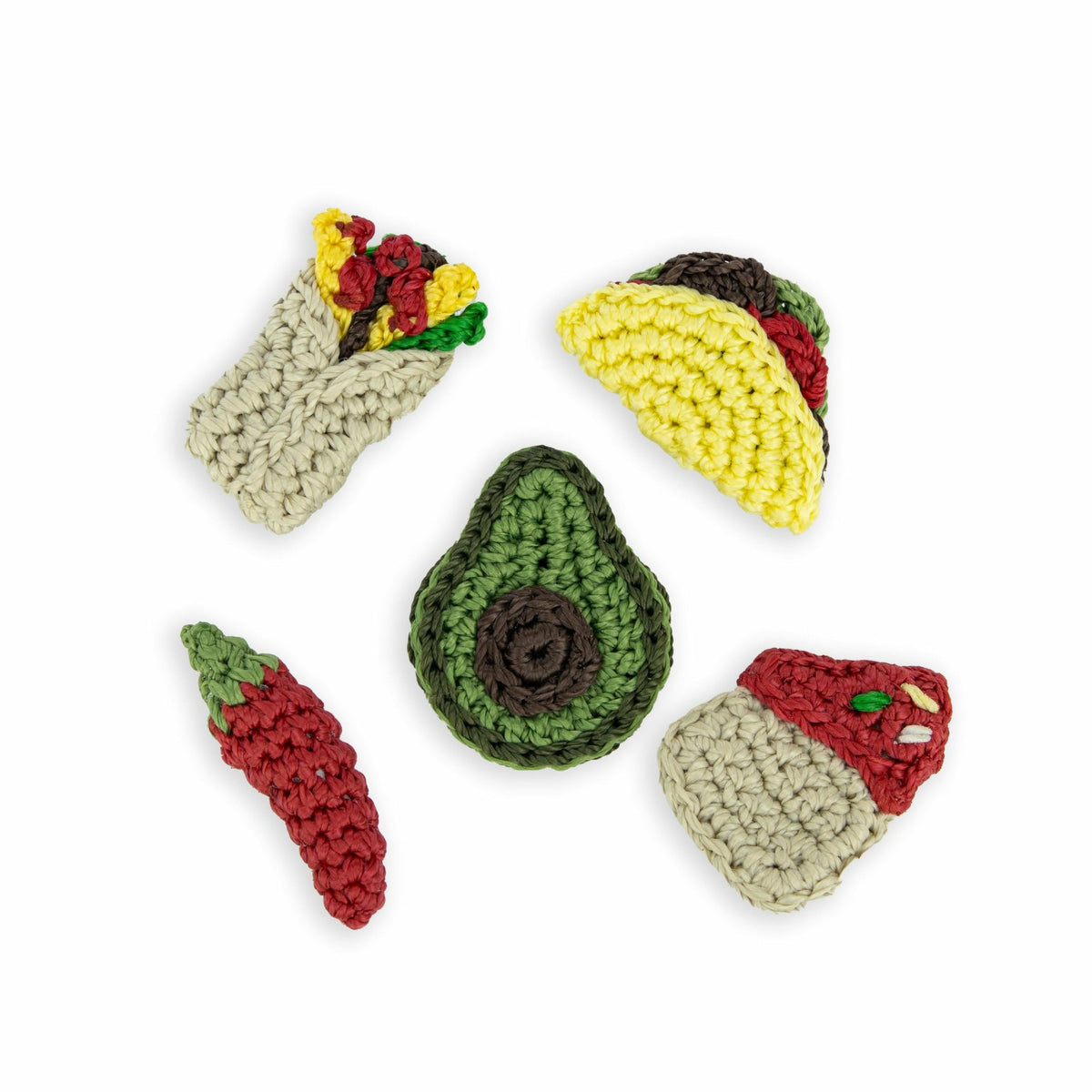 Mexican Food,Hand Crochet