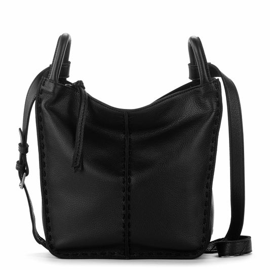 The Sak Los Feliz Crossbody Bag in Black Leather