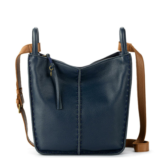 The Sak Los Feliz Crossbody Bag in Indigo Leather