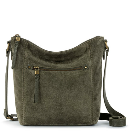 The Sak Ashland Crossbody Bag in Moss Suede