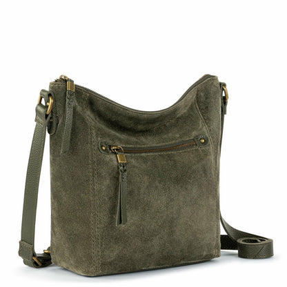 The Sak Ashland Crossbody Bag in Moss Suede