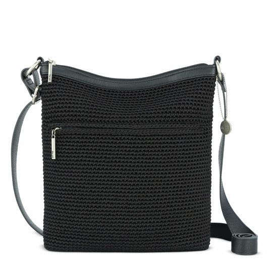 The Sak Lucia Crossbody Bag in Black Crochet