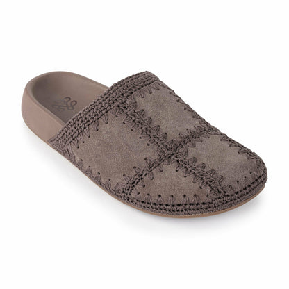 The Sak Bolinas Clog in Mushroom Suede Patch