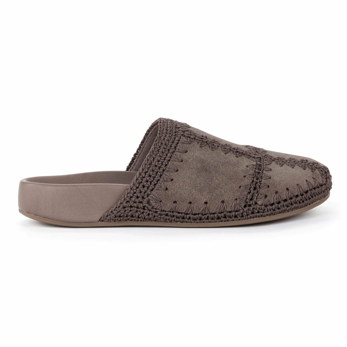 The Sak Bolinas Clog in Mushroom Suede Patch