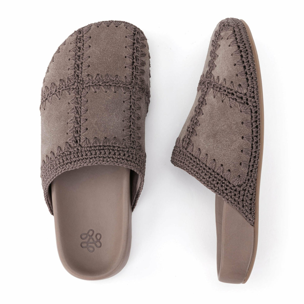 The Sak Bolinas Clog in Mushroom Suede Patch
