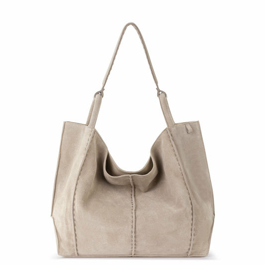 The Sak Los Feliz Large Tote Bag in Sand Suede