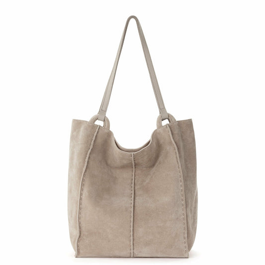 The Sak Los Feliz Tall Tote Bag in Sand Suede