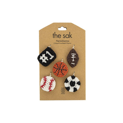 The Sak Yarnicharmz 5 Pack Charm in Sports Crochet