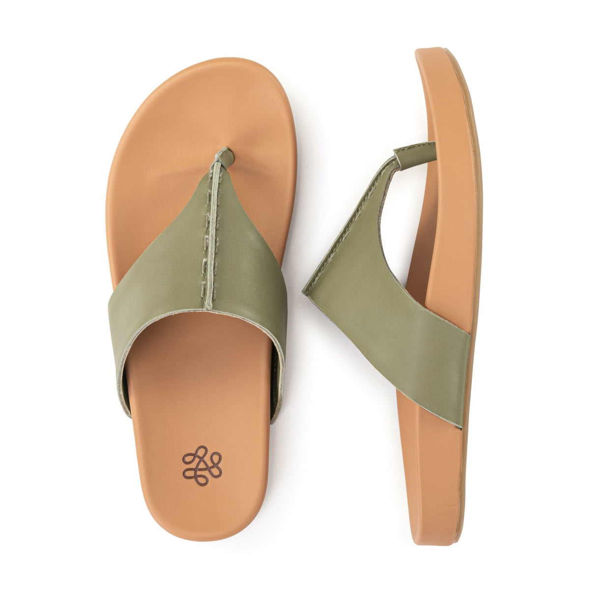 The Sak Everly Sandal in Loden Leather