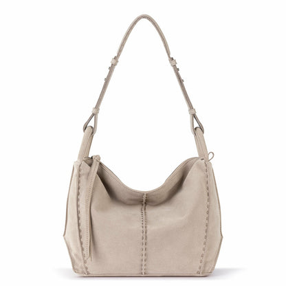 The Sak Los Feliz Hobo Bag in Sand Suede