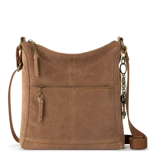 The Sak Lucia Crossbody Bag in Tobacco Suede