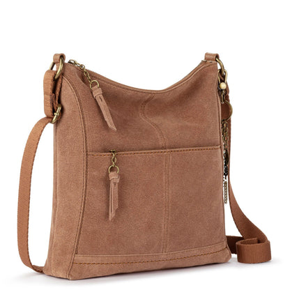 The Sak Lucia Crossbody Bag in Tobacco Suede