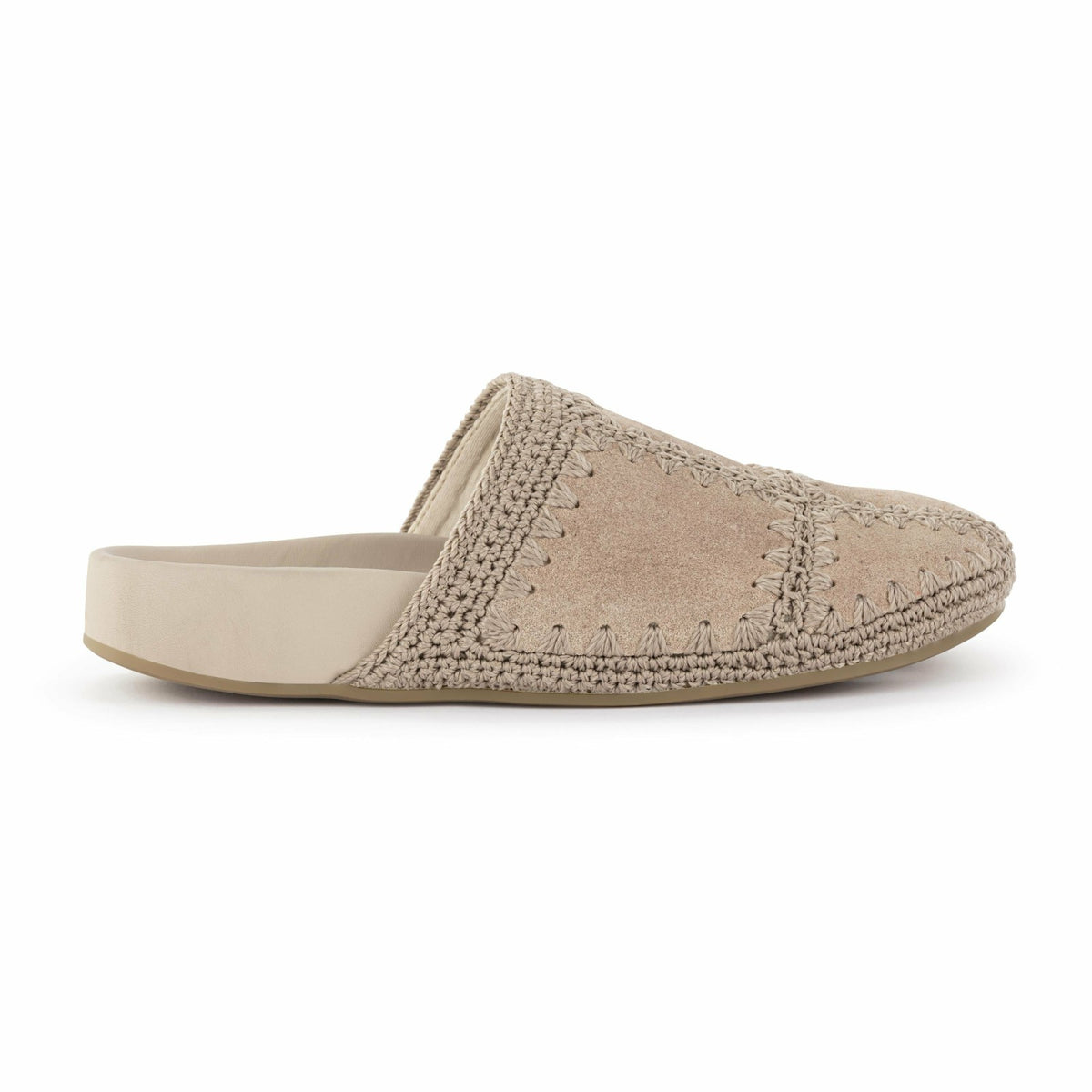 The Sak Bolinas Clog in Sand Suede Patch
