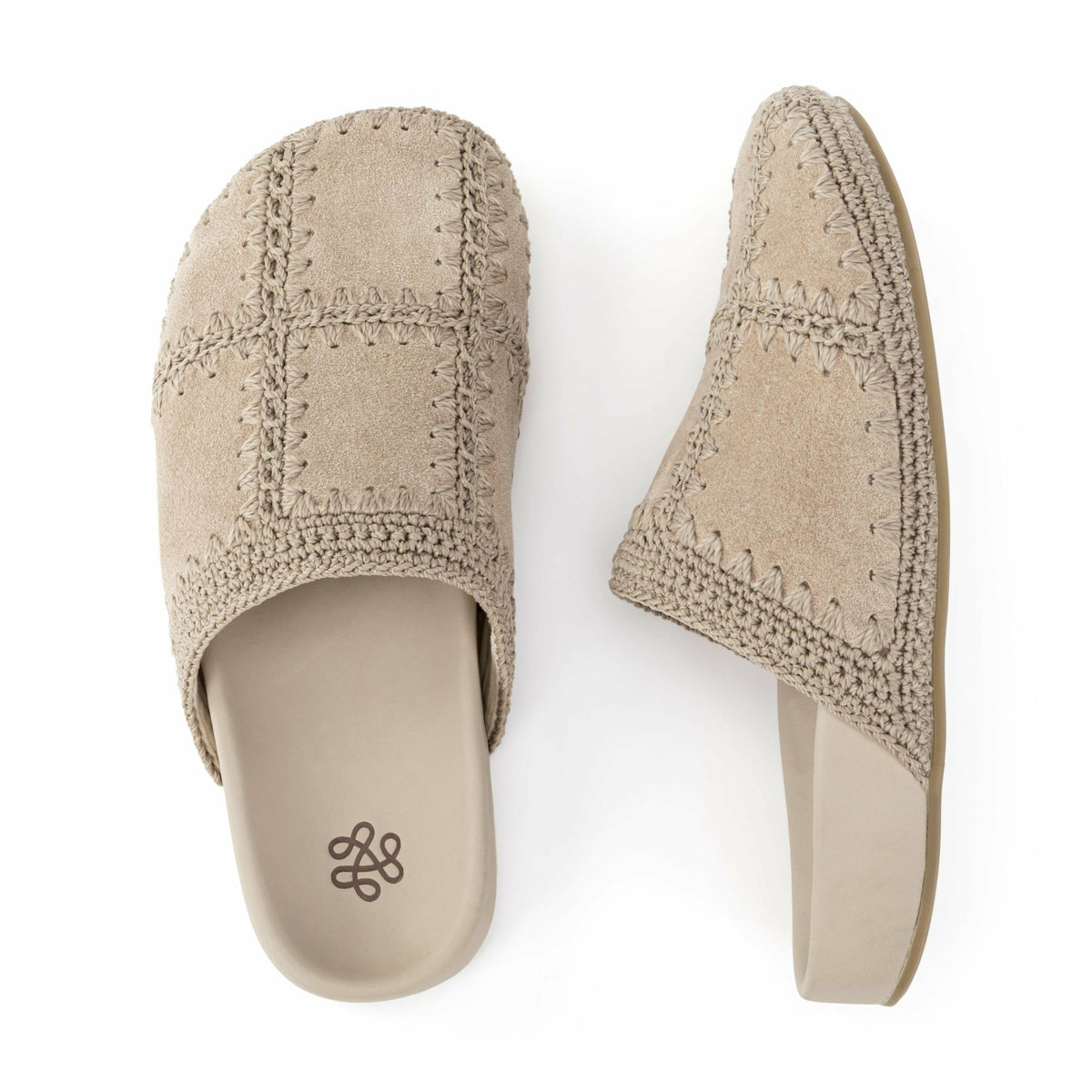 The Sak Bolinas Clog in Sand Suede Patch